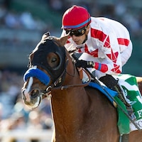 Potente wins the San Felipe at Santa Anita.