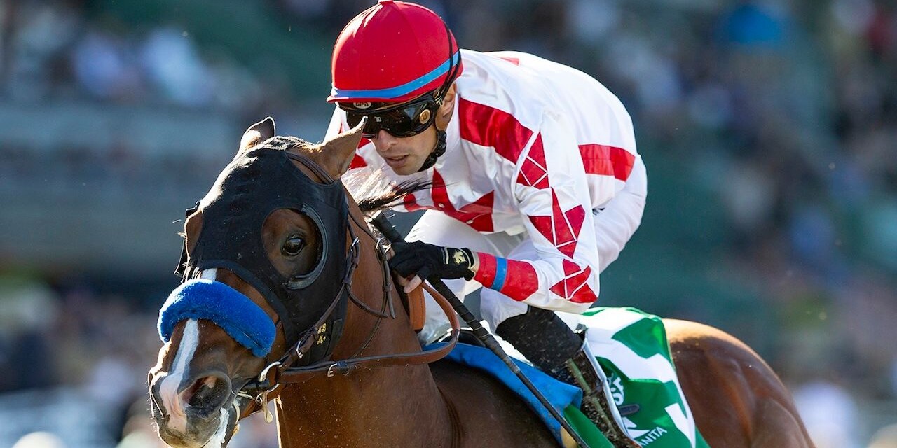 Potente wins the San Felipe at Santa Anita.