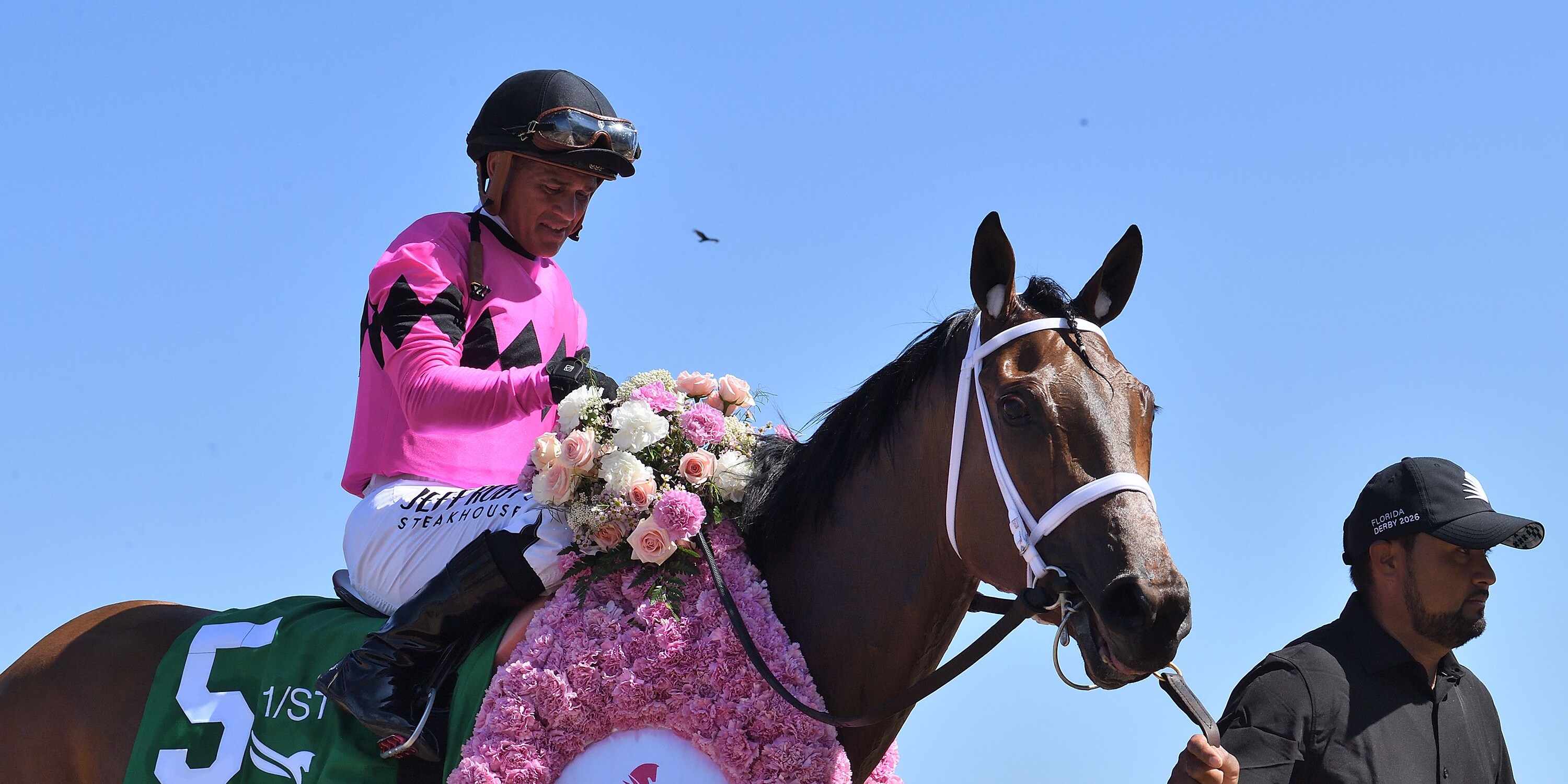 Prom Queen wins the Gulfstream Park Oaks at Gulfstream Park.