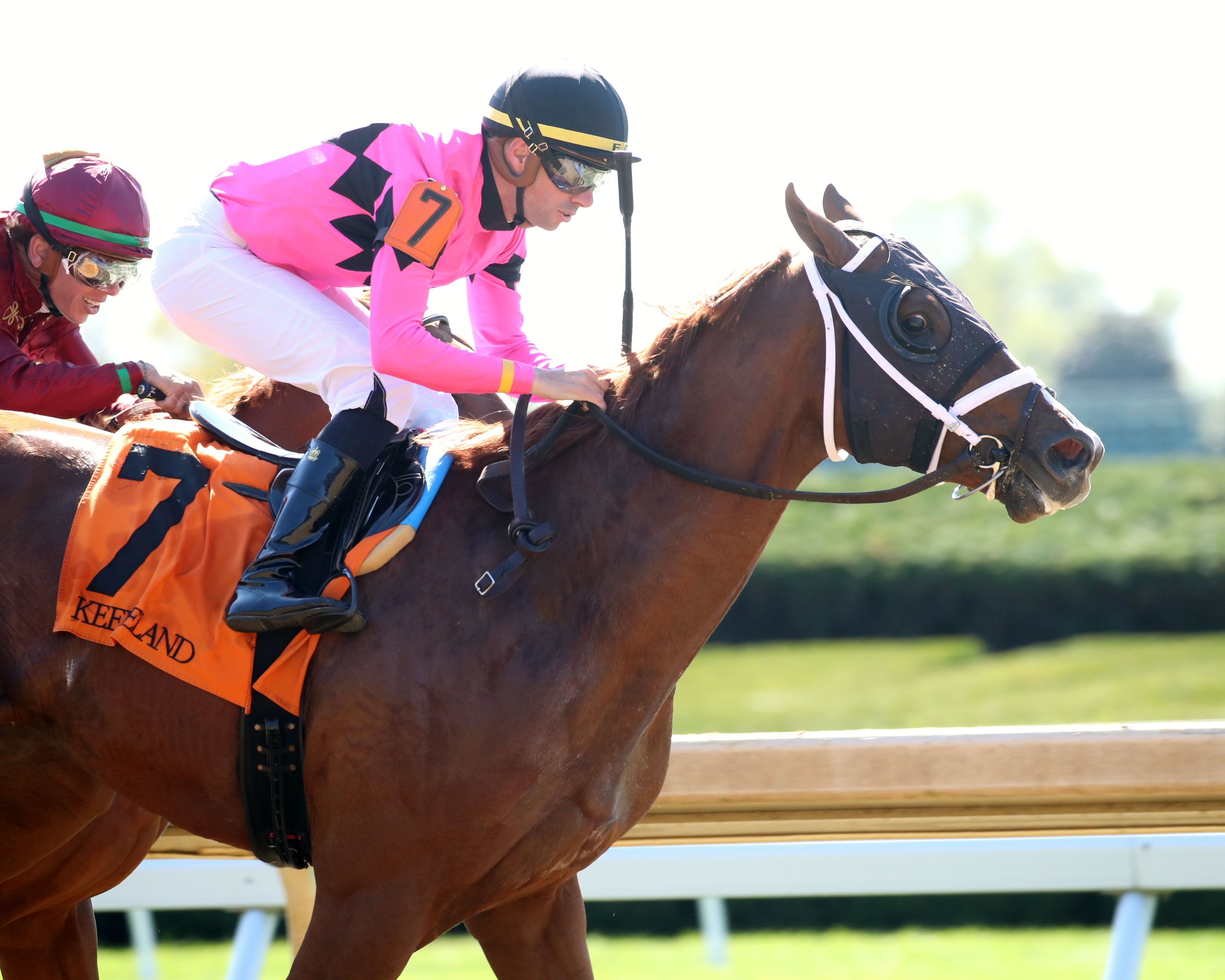 Rancho Santa Fe wins at Keeneland. 