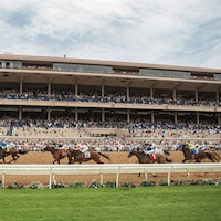 Racing at Del Mar.