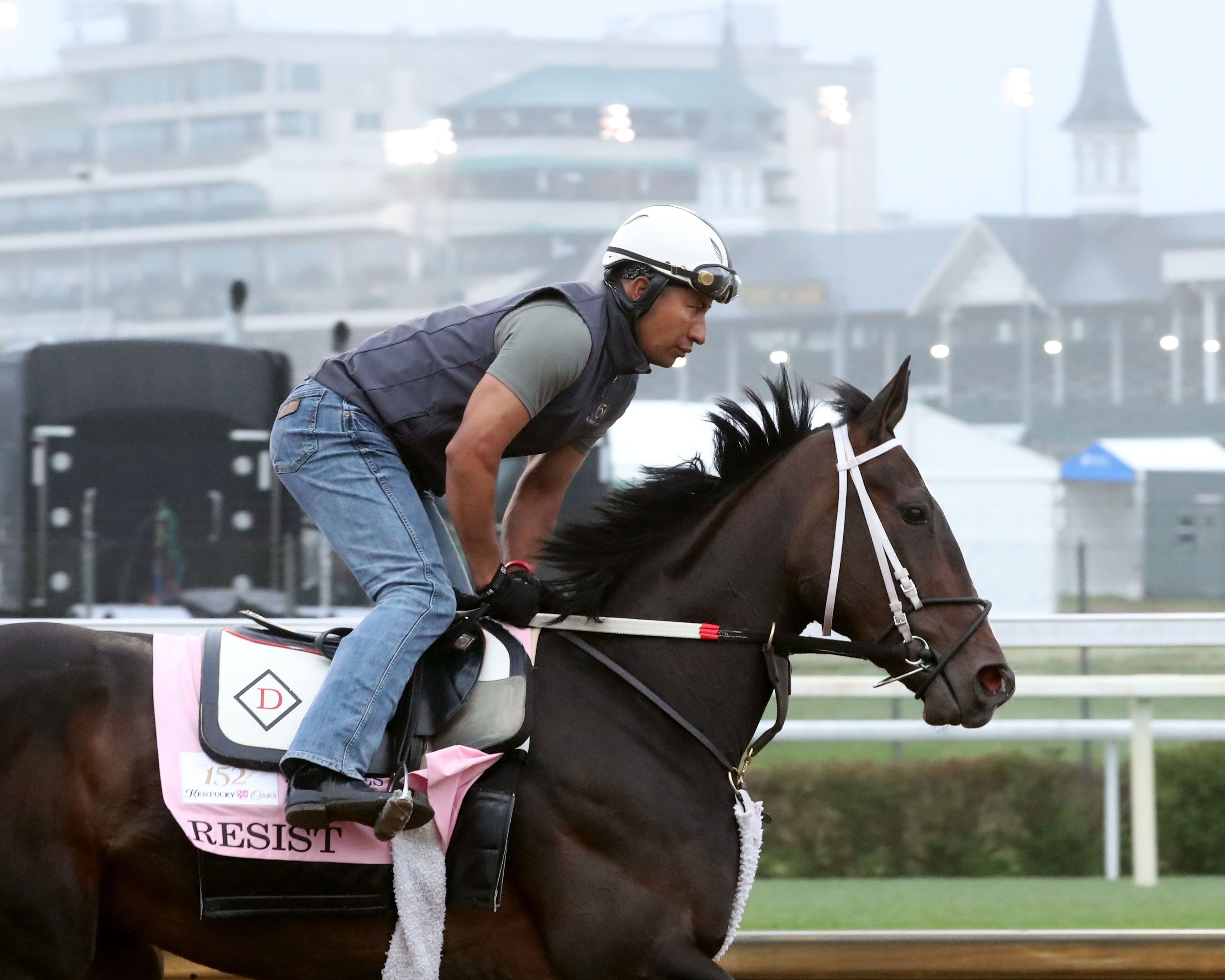 Resist training at Churchill Downs