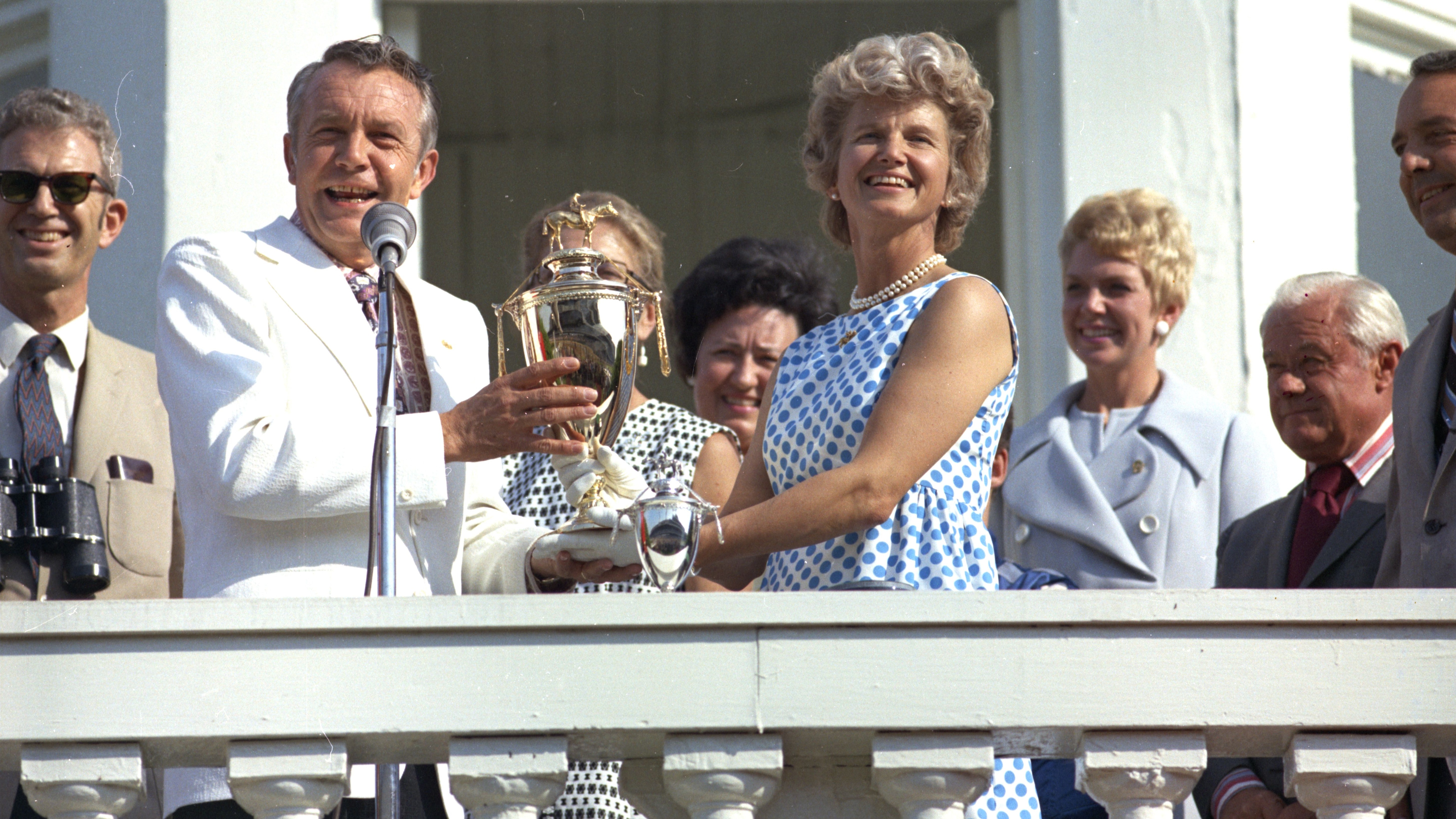 Riva Ridge and Secretariat owner Penny Chenery