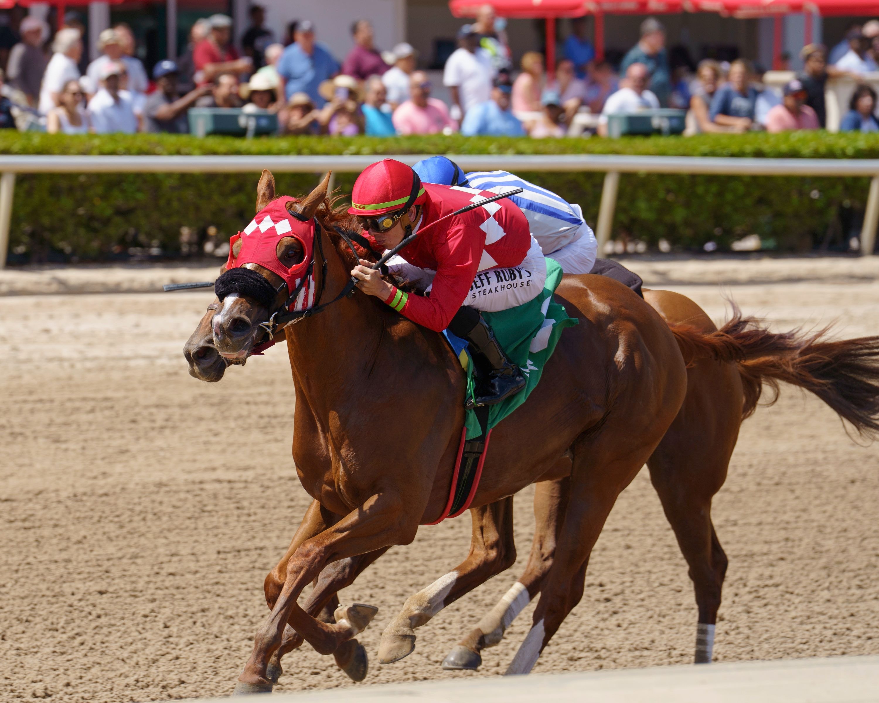 Rolando wins the Hutcheson. (Photo by Coglianese Photo / Credit to G Sonny Hughes)