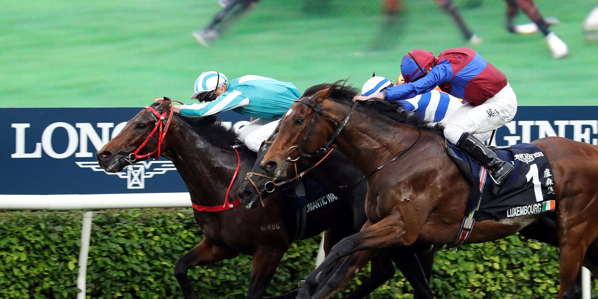 Romantic Warrior fends off Luxembourg in the 2023 Hong Kong Cup