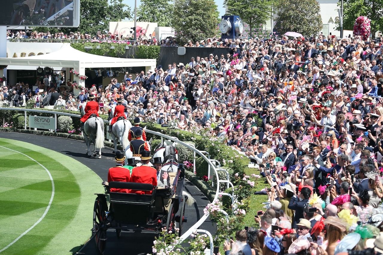 Royal Ascot scenic from day two of racing. 