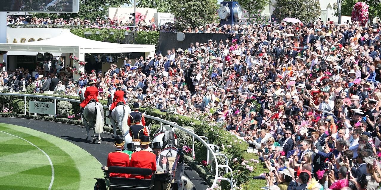 Royal Ascot scenic from day two of racing. 