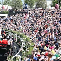 Royal Ascot scenic from day two of racing. 
