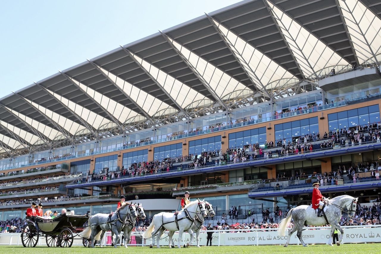 Royal Ascot scenic from day two of racing. 