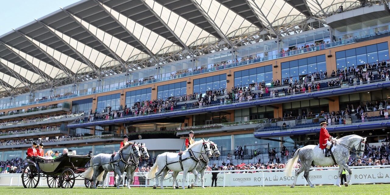 Royal Ascot scenic from day two of racing. 