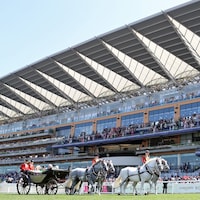 Royal Ascot scenic from day two of racing. 