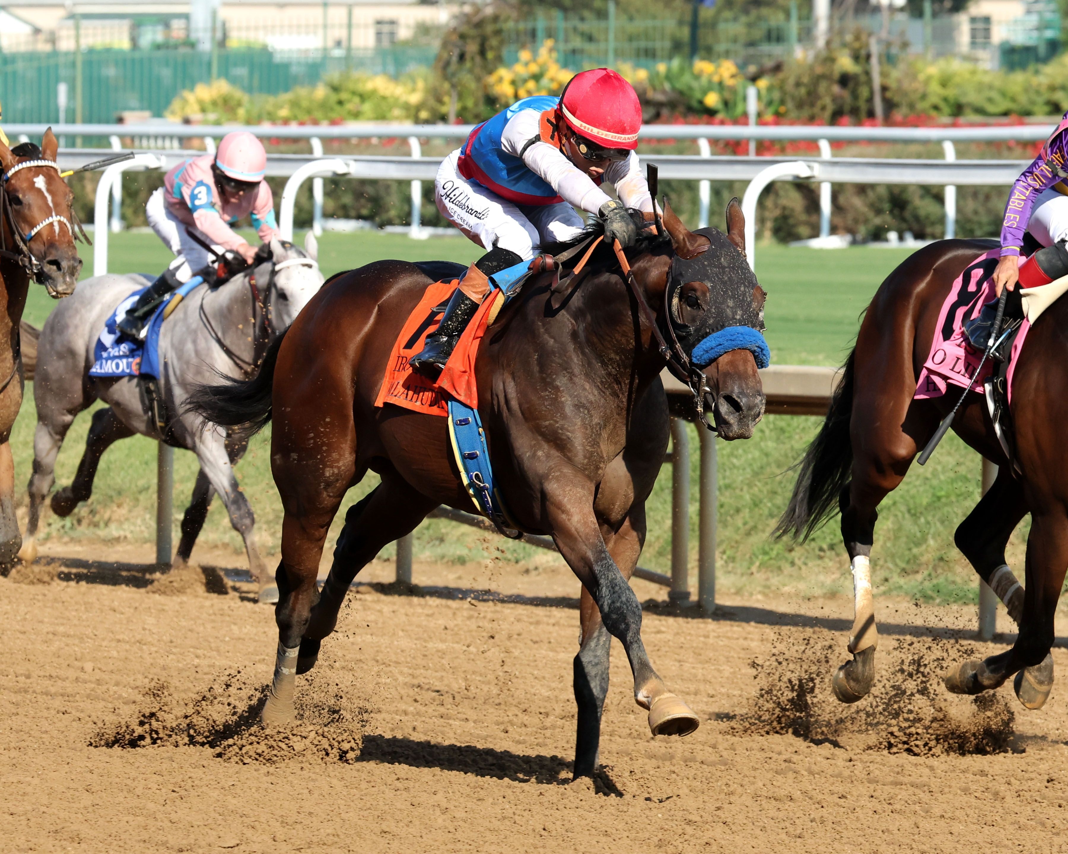 Salahudin hit his best stride late in the Iroquois (G3)