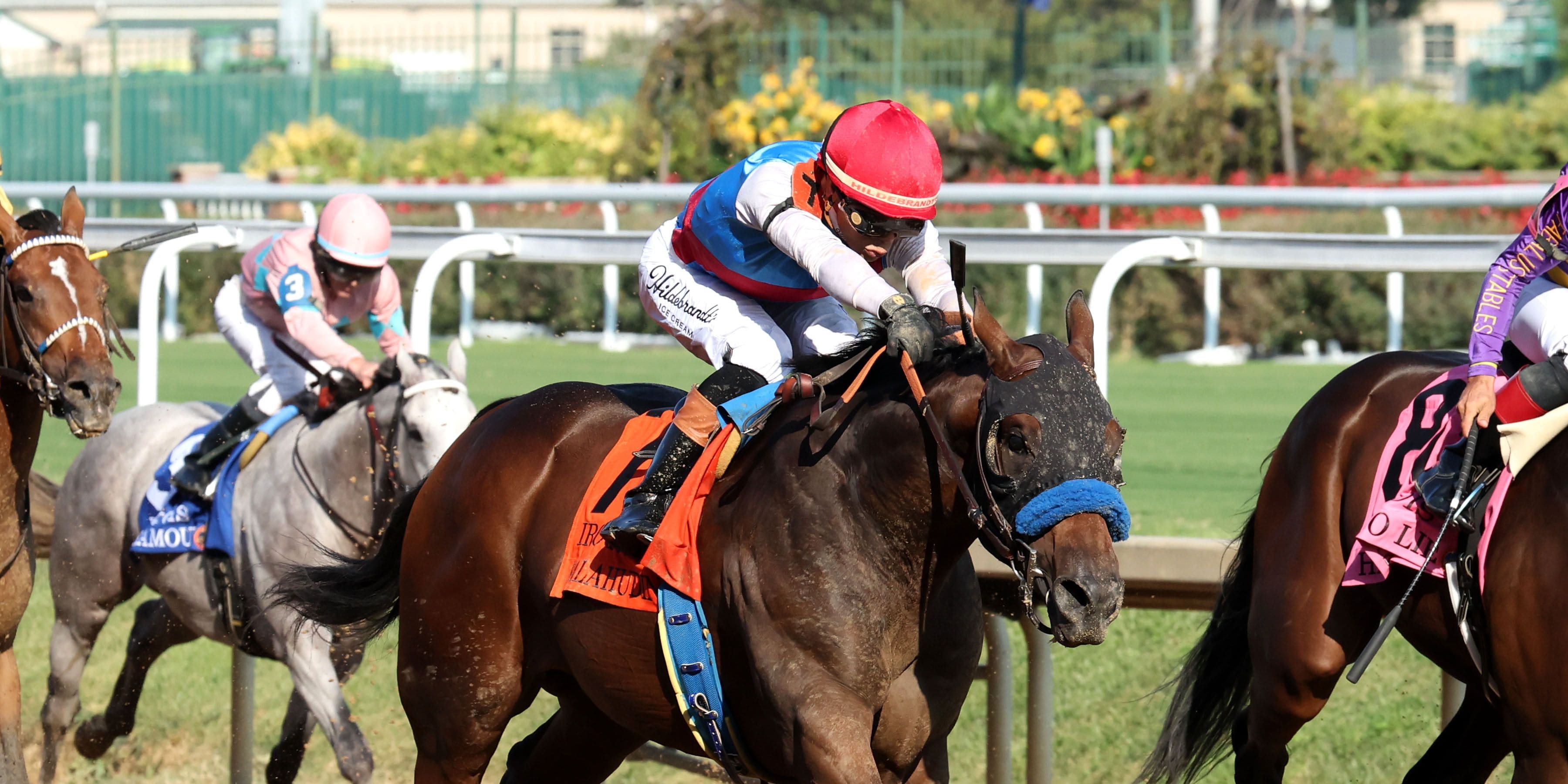 Salahudin hit his best stride late in the Iroquois (G3)
