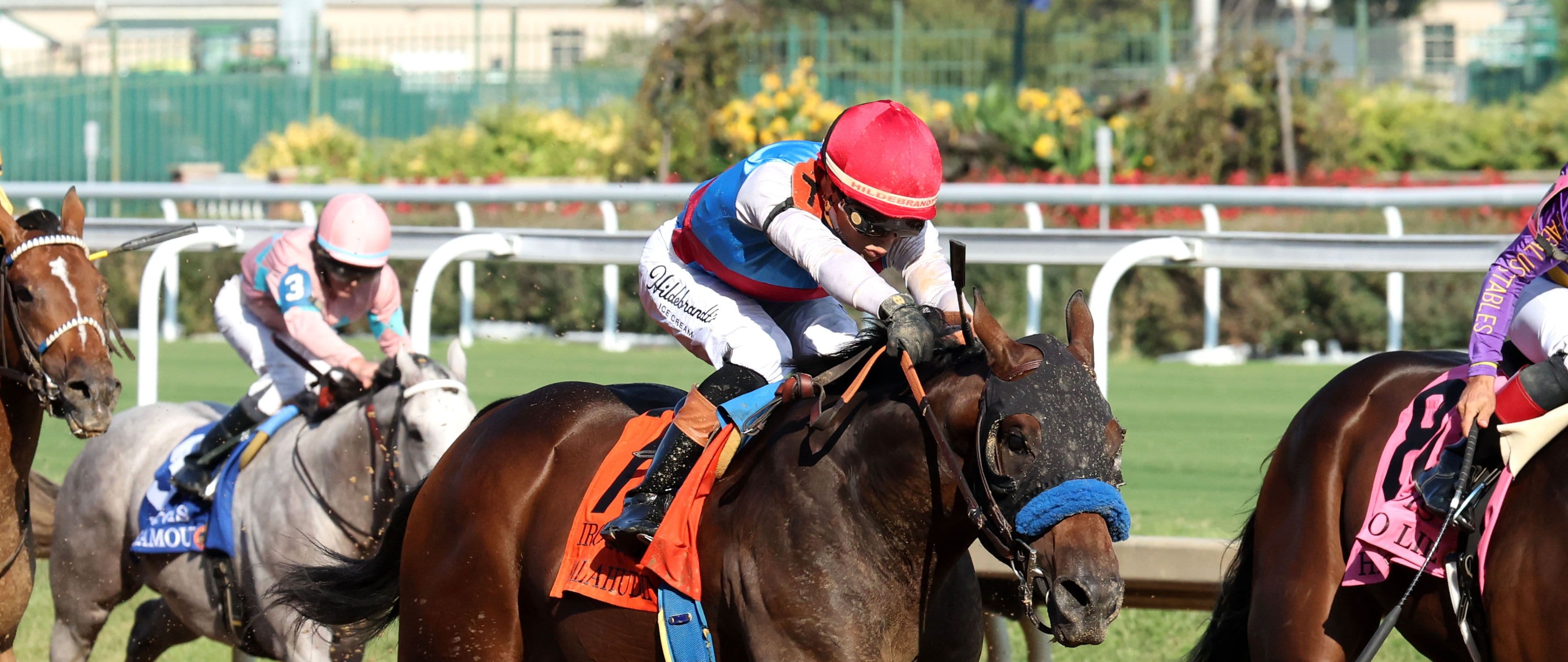 Salahudin hit his best stride late in the Iroquois (G3)