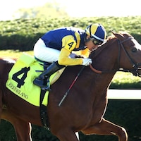 Sister Troienne wins at Keeneland.