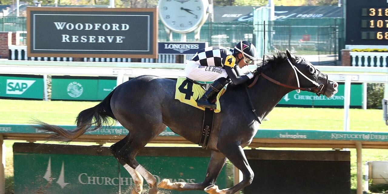 Speed King wins at Churchill Downs.