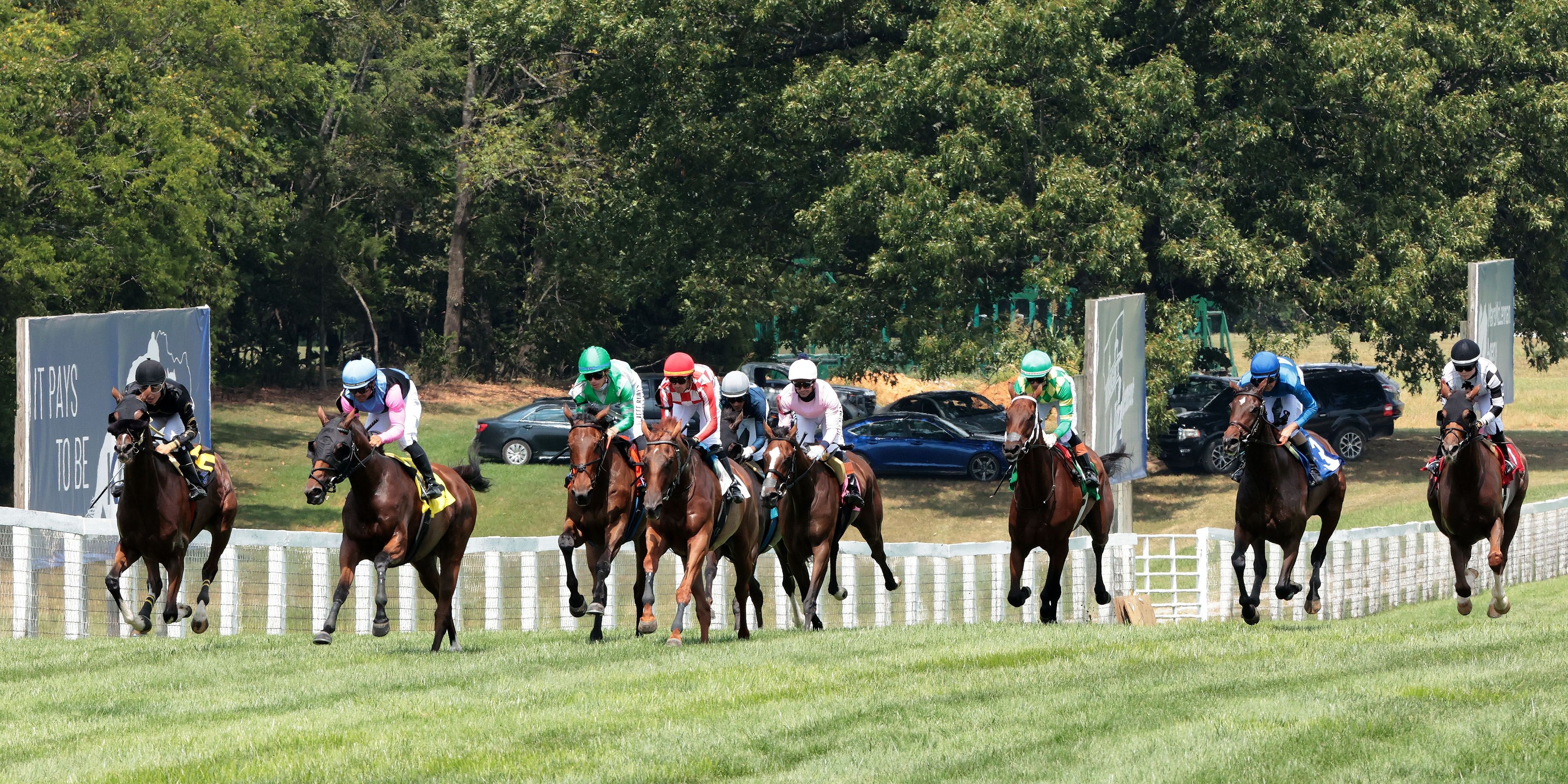 Scenic view of Kentucky Downs (Photo by Coady Media)