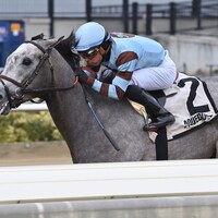 Schoolyardsuperman breaking his maiden at Aqueduct