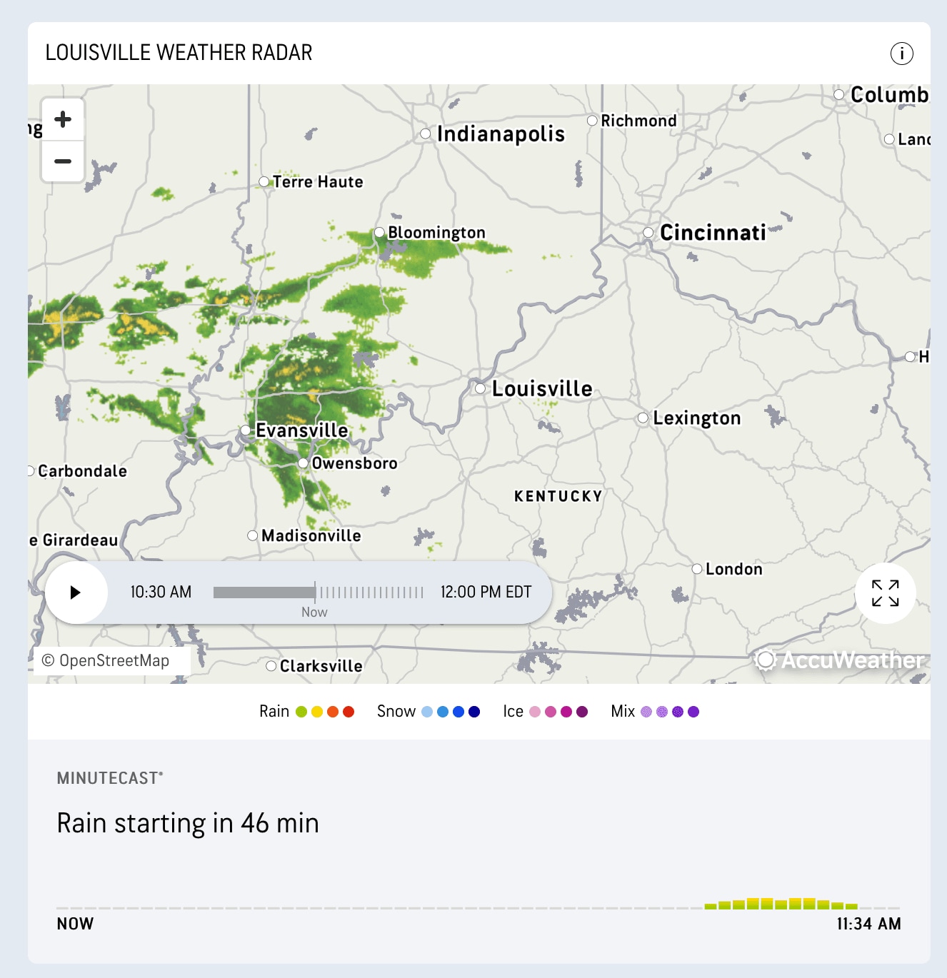 Light Rain for Kentucky Derby 2026