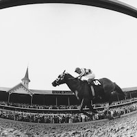 Secretariat wins the 1973 Kentucky Derby. (Photo courtesy of the Kentucky Derby/Churchill Downs)