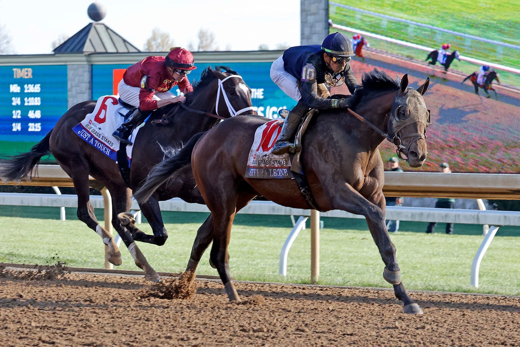 Sierra Leone wins the 2024 Blue Grass (G1) at Keeneland