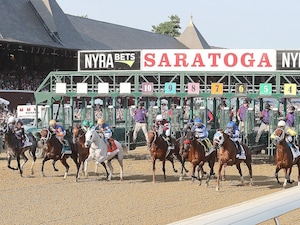 Sierra Leone wins the Whitney Stakes at Saratoga.