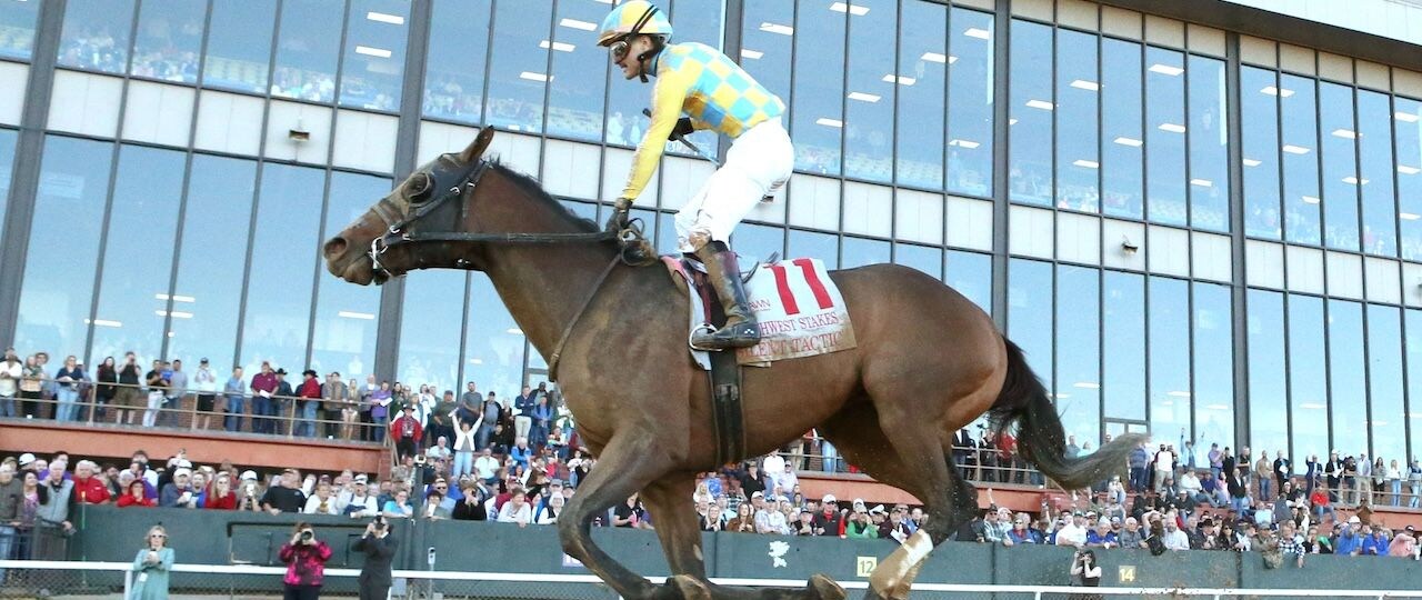 Silent Tactic wins the Southwest Stakes at Oaklawn Park.