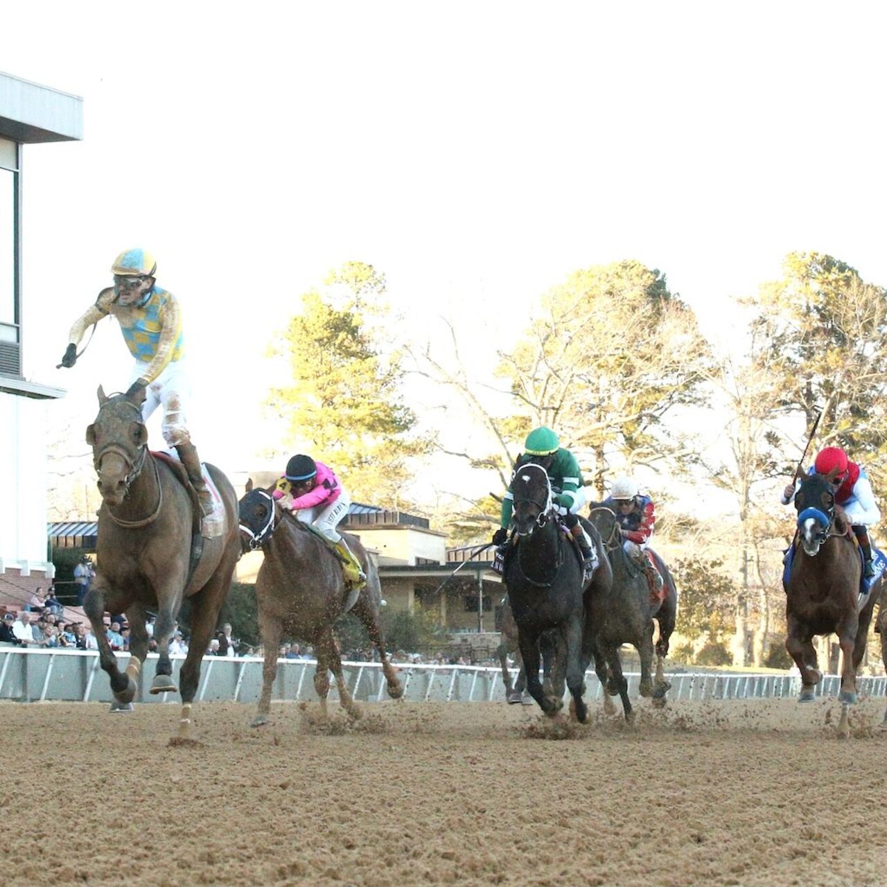 Silent Tactic wins the Southwest Stakes at Oaklawn Park.