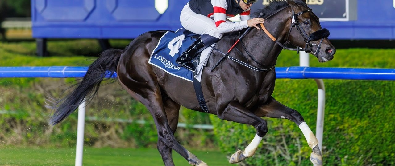 Six Speed wins the UAE 2000 Guineas (G3) at Meydan in Dubai