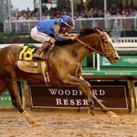 Sovereignty winning the Kentucky Derby (G1) at Churchill Downs