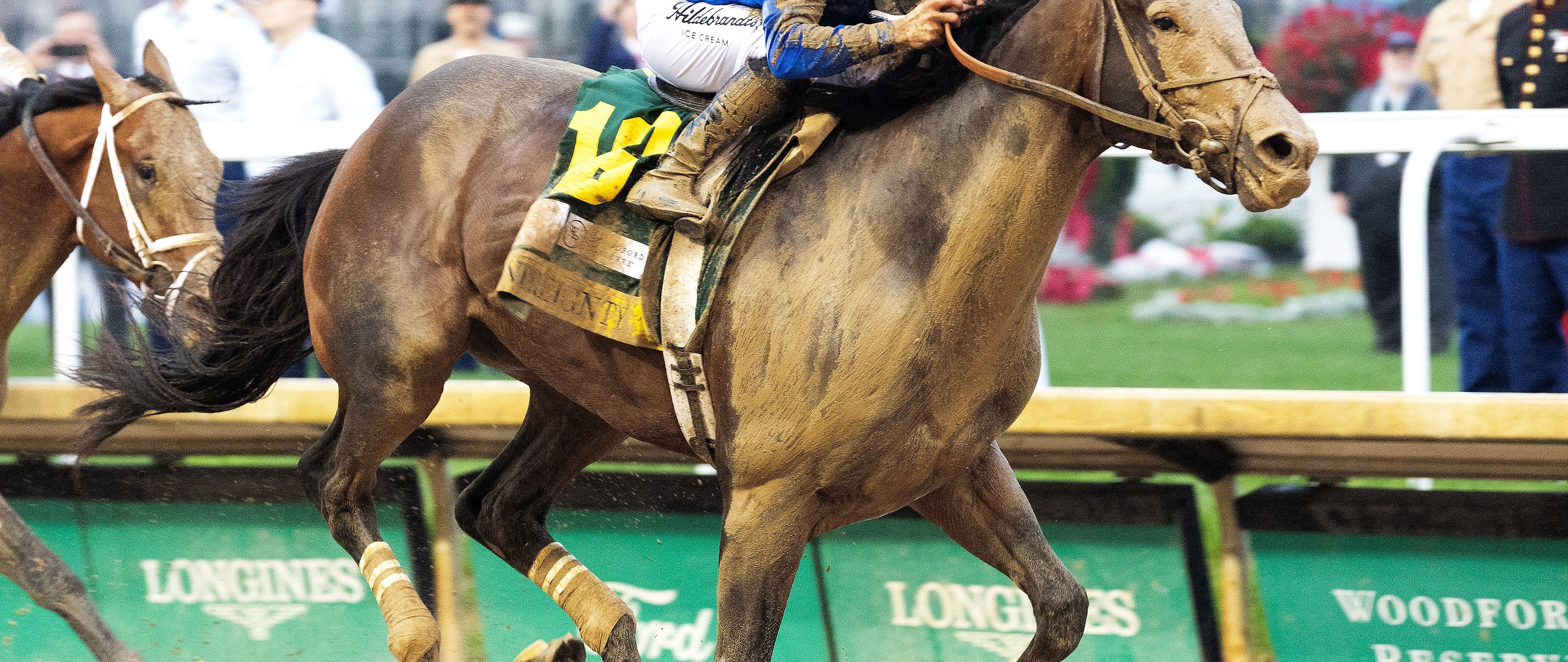 Sovereignty wins the 2025 Kentucky Derby at Churchill Downs.