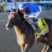 Sovereignty wins the Travers at Saratoga.