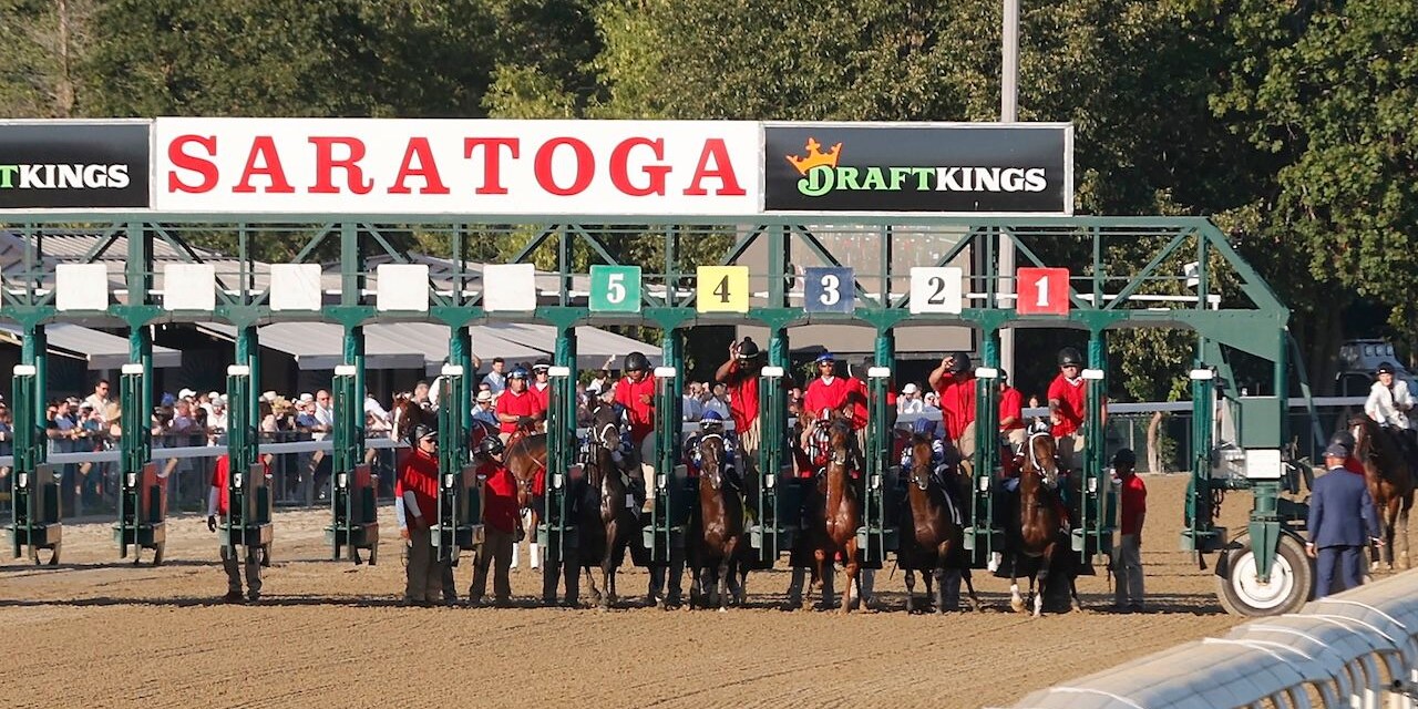 Sovereignty wins the Travers at Saratoga.