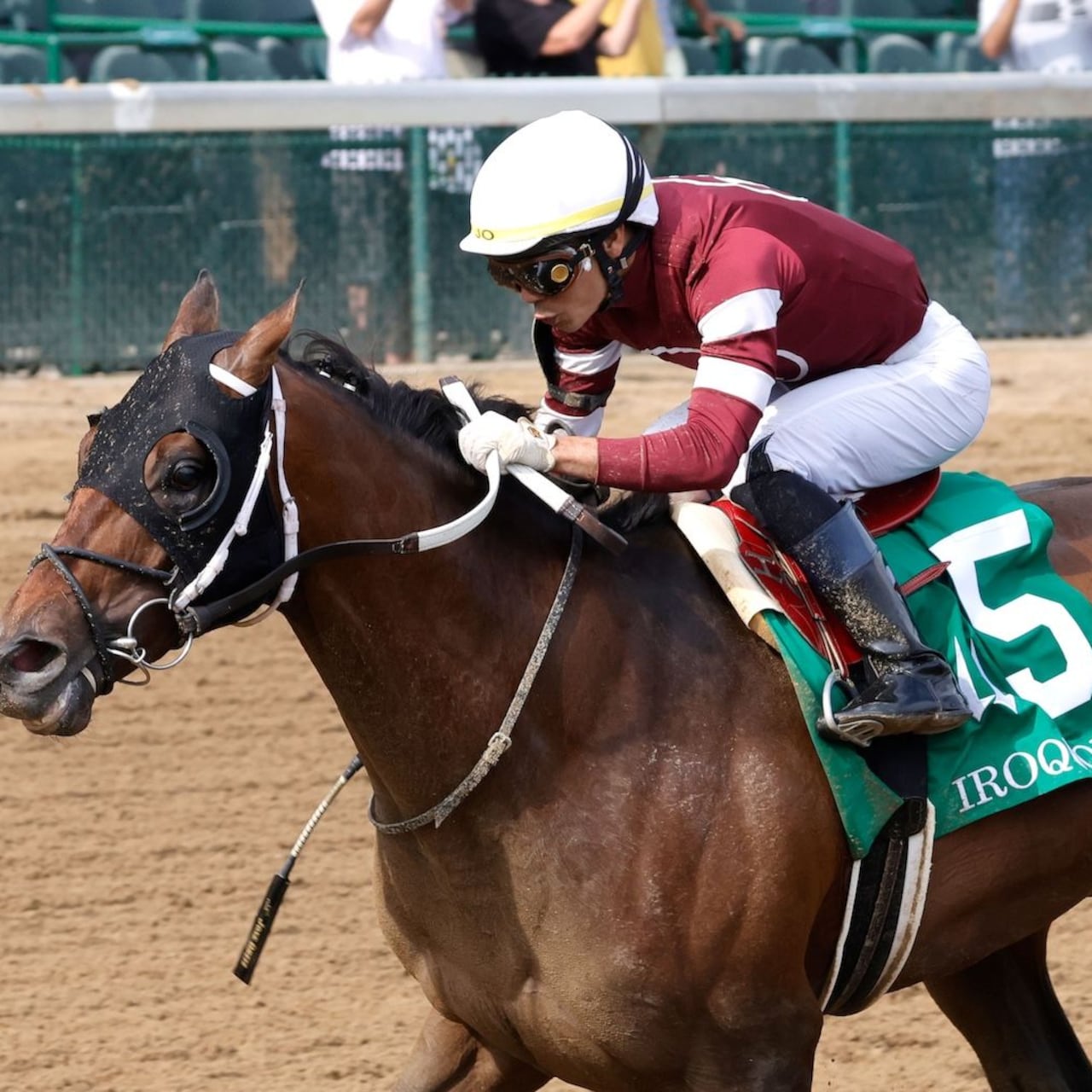Spice Runner wins the Iroquois (G3) at Churchill Downs.