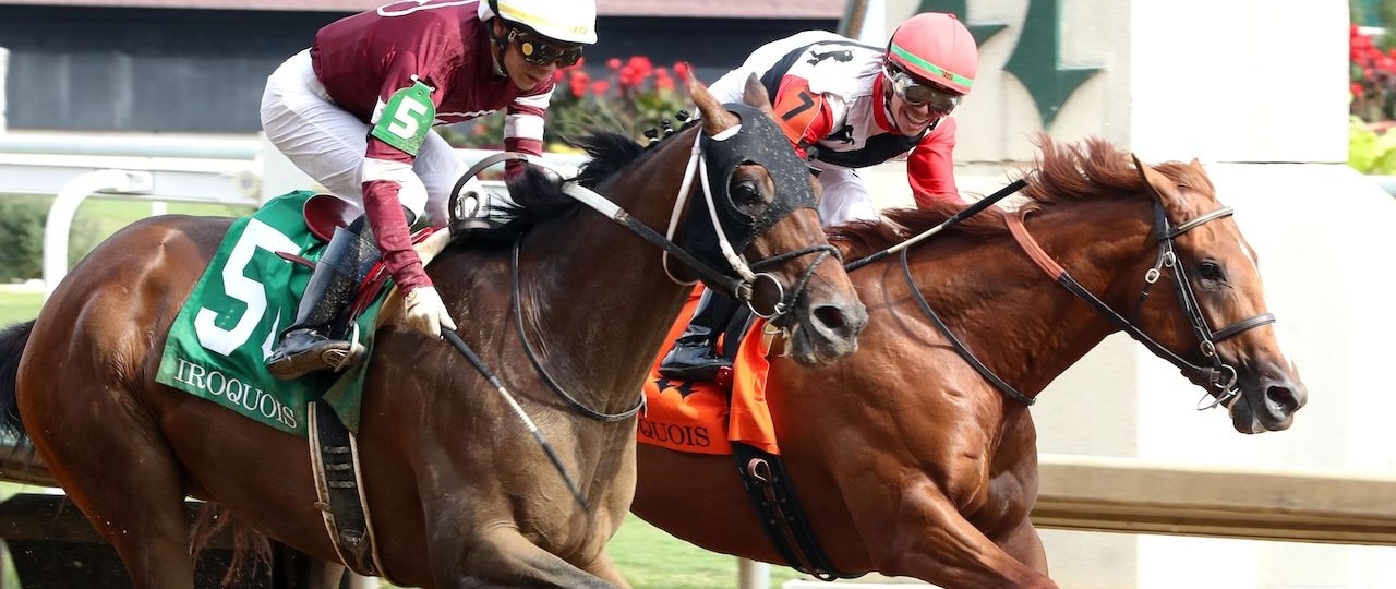 Spice Runner wins the Iroquois (G3) at Churchill Downs.
