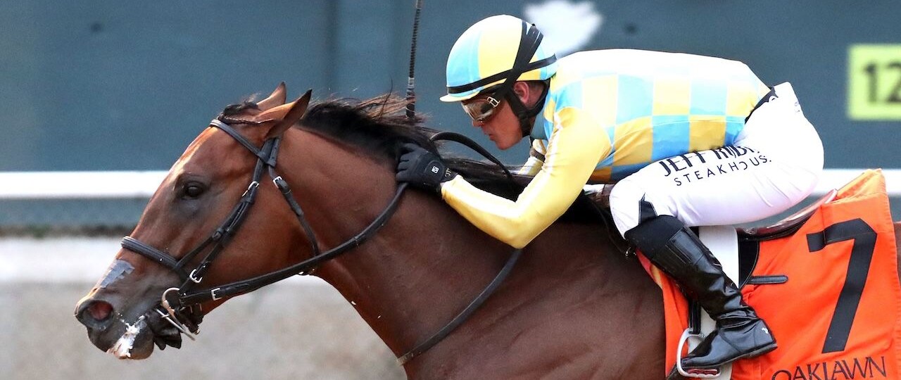 Strategic Risk wins the Smarty Jones at Oaklawn Park.