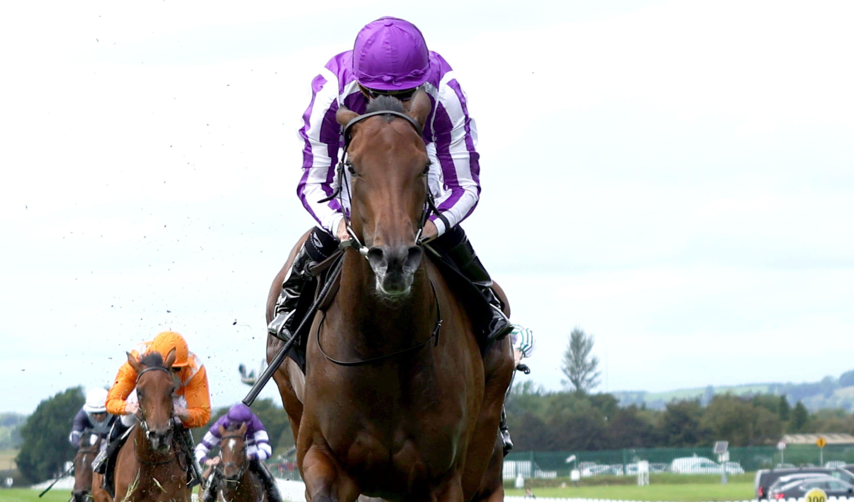 Sun Goddess romped in the Moyglare Stud (G1)