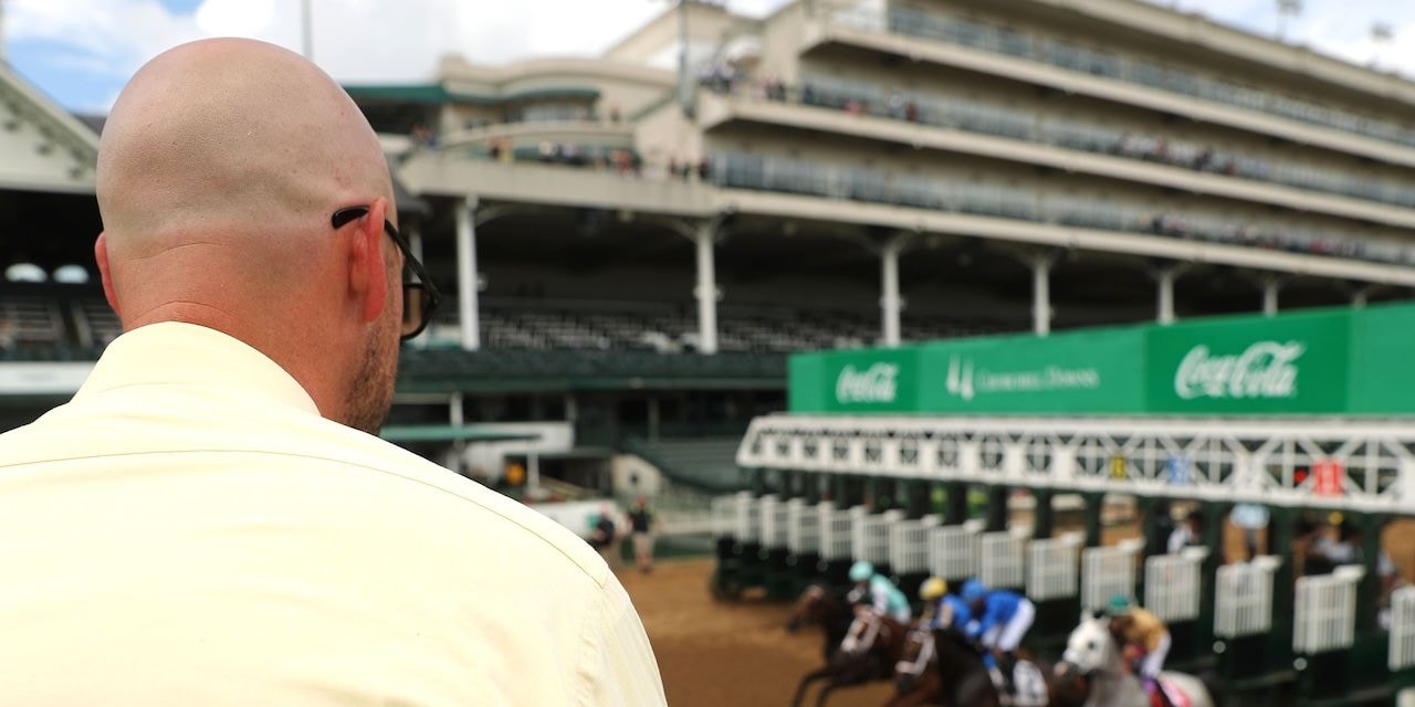 Take Charge Milady wins the Monomoy Girl Overnight Stakes at Churchill Downs. 