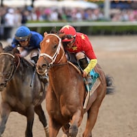 Tappan Street wins the Florida Derby at Gulfstream Park.