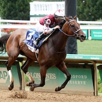 Thorpedo Anna wins the Fleur De Lis at Churchill Downs.