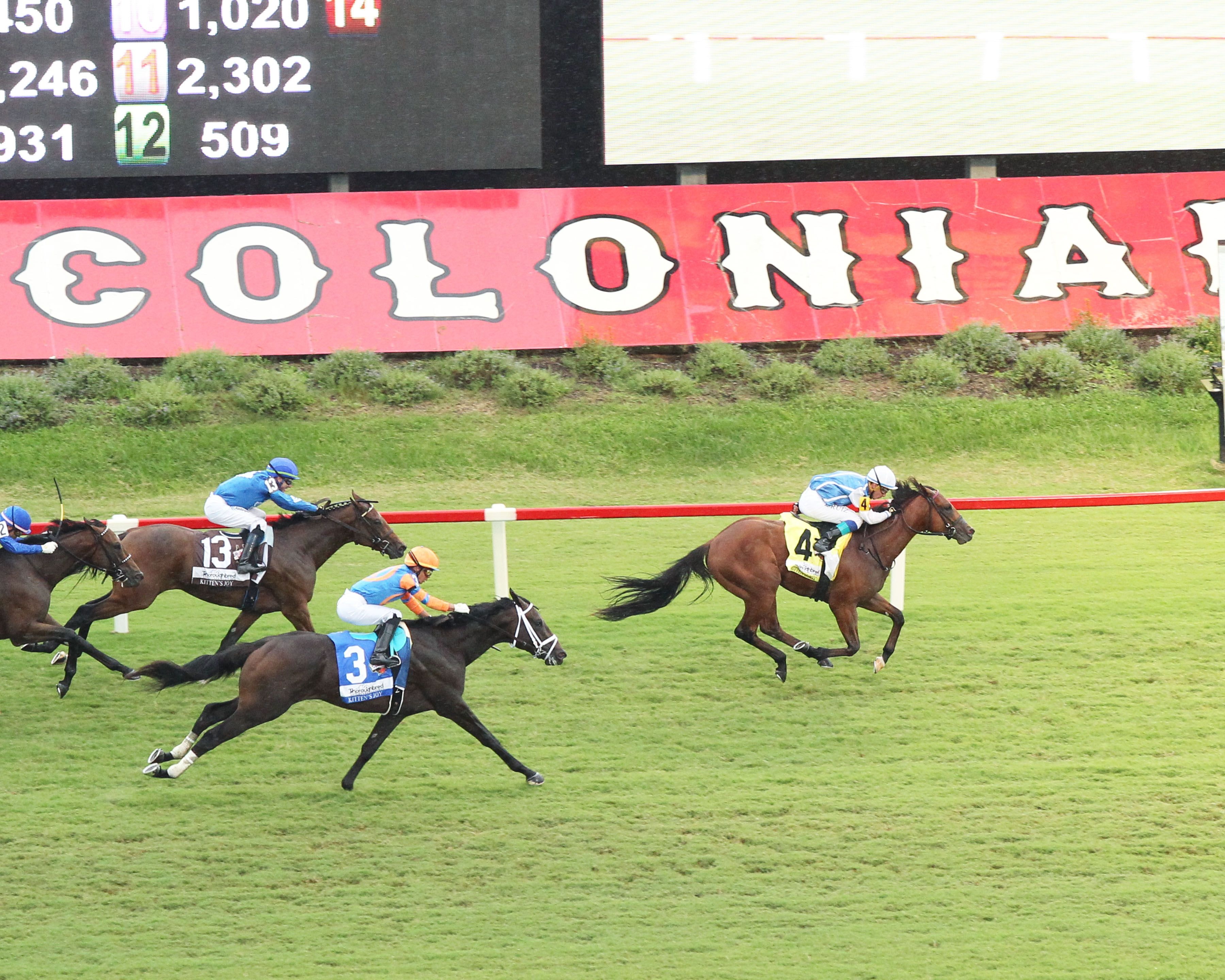 Tok Tok wins the Kitten's Joy S. over Triple Espresso