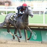 V V's Dream winning the Pocahontas (G3) at Churchill Downs (Photo by Coady Photography)