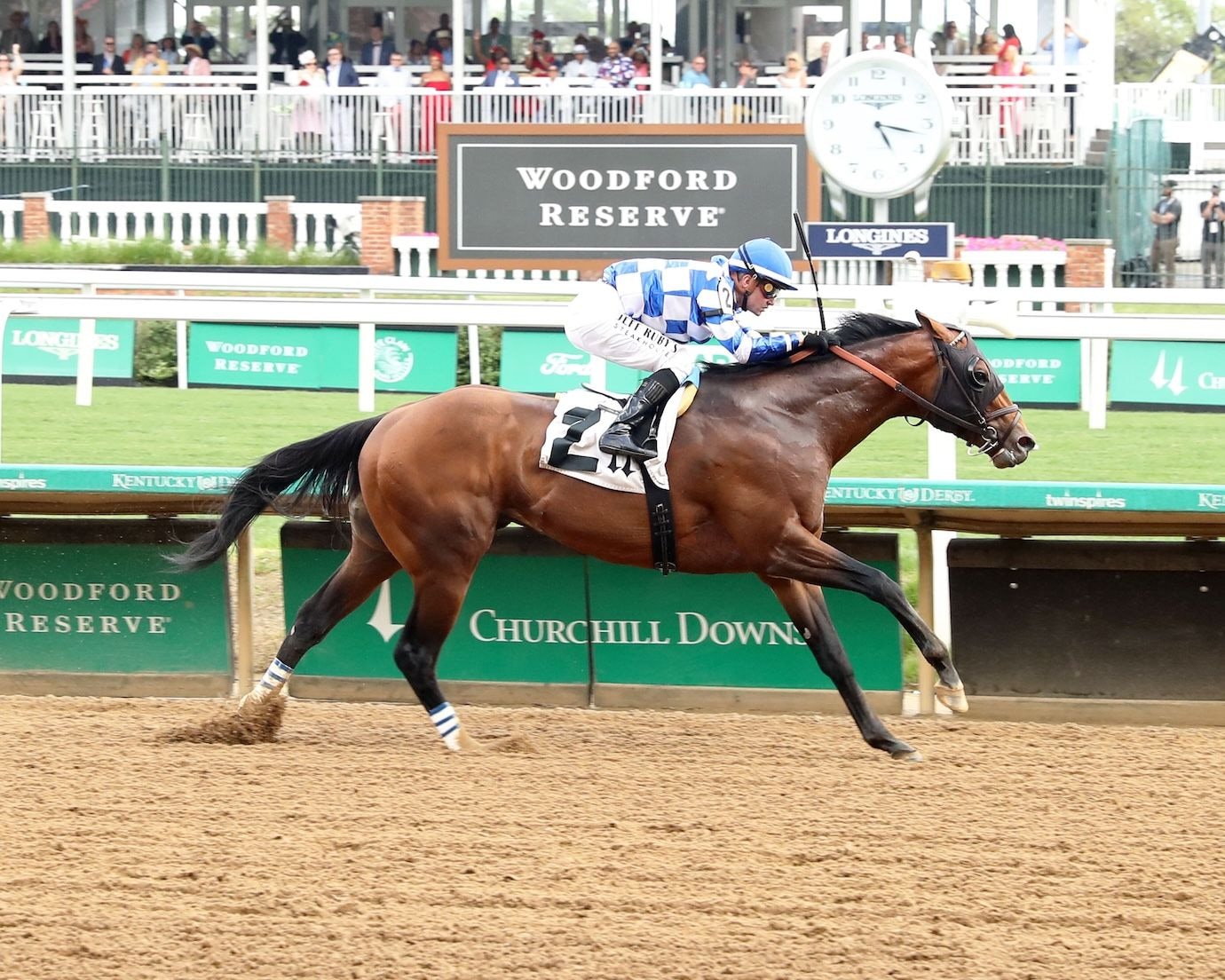 World Record wins at Churchill Downs. 