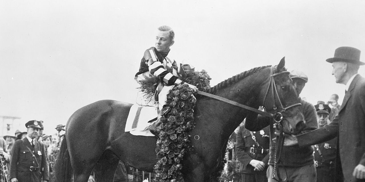 War Admiral wins the 1937 Kentucky Derby