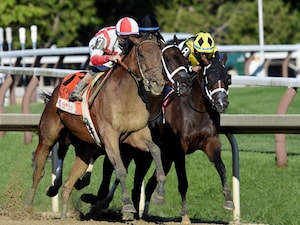 Ways and Means wins the Ballerina at Saratoga.
