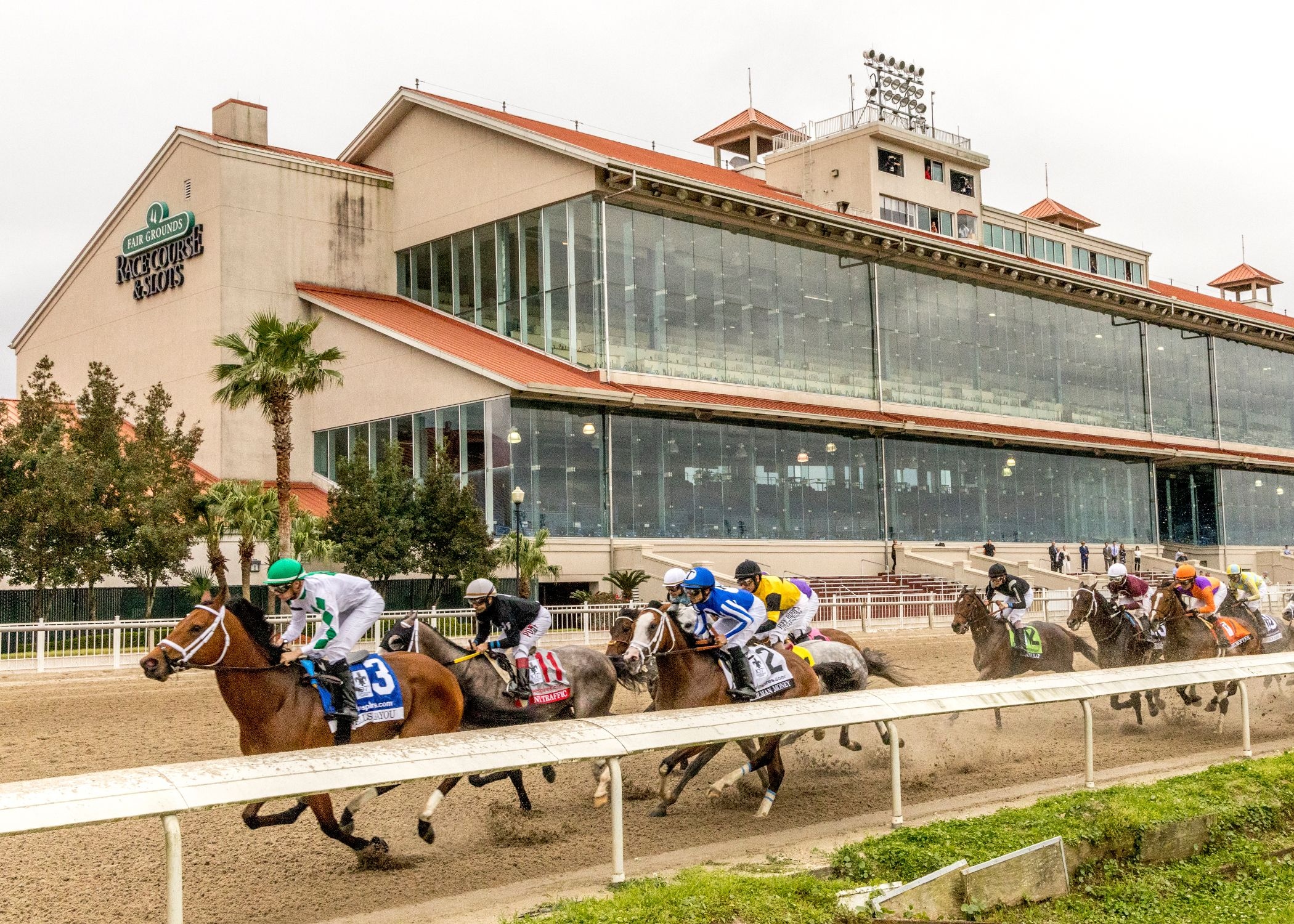 Racing at Fair Grounds.
