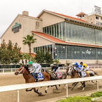 Racing at Fair Grounds.