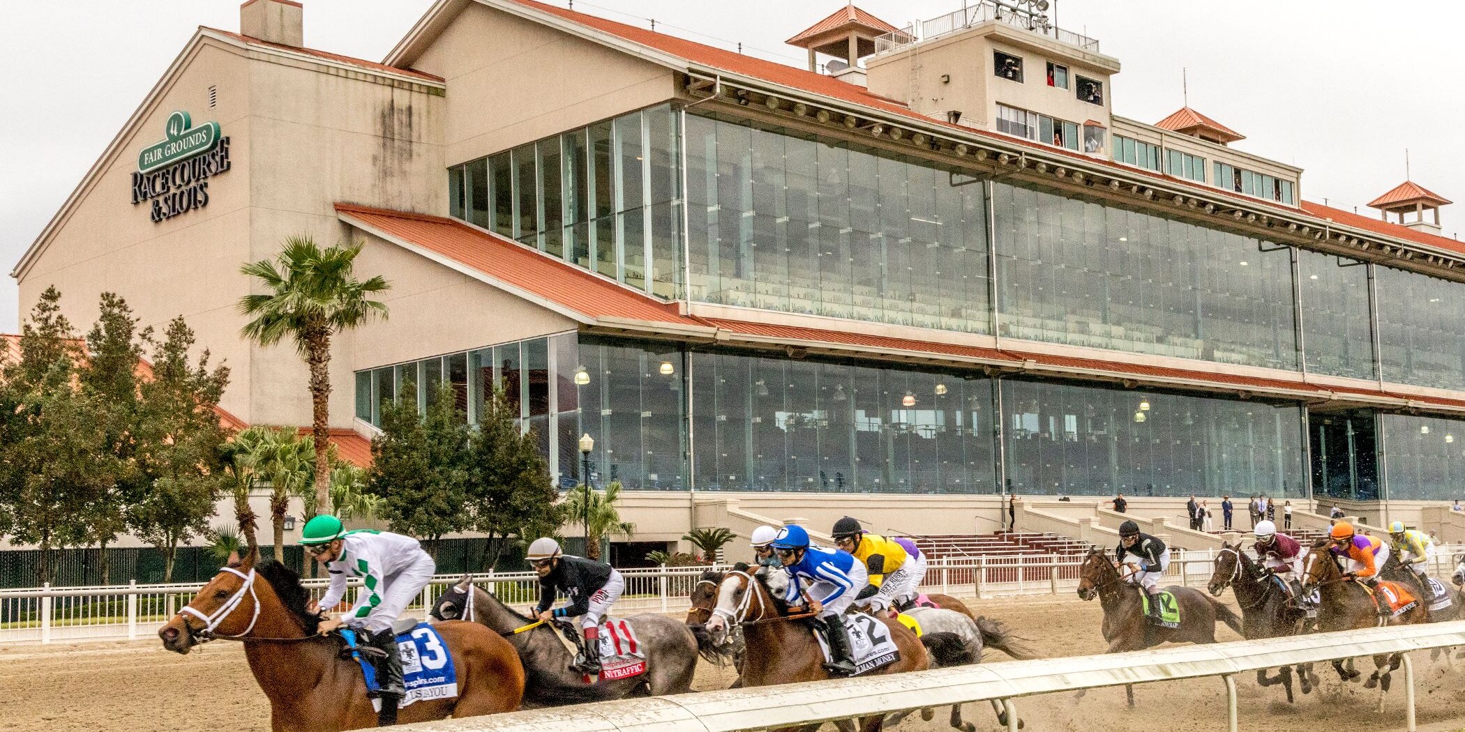 Racing at Fair Grounds.