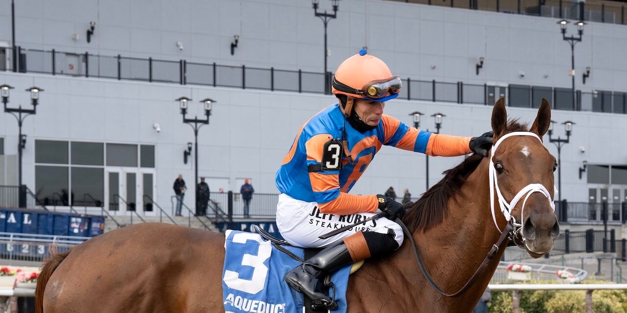 Zany wins the Demoiselle at Aqueduct.