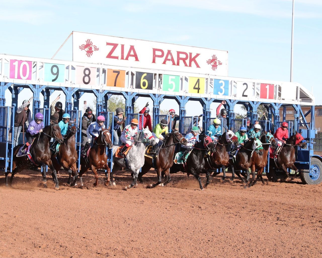 Racing at Zia Park
